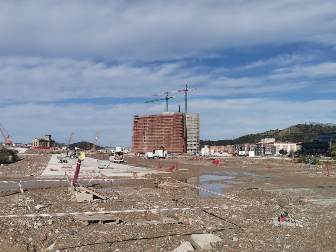 New construction buildings in the North Area (Credits: Ayuntamiento de Bilbao)
